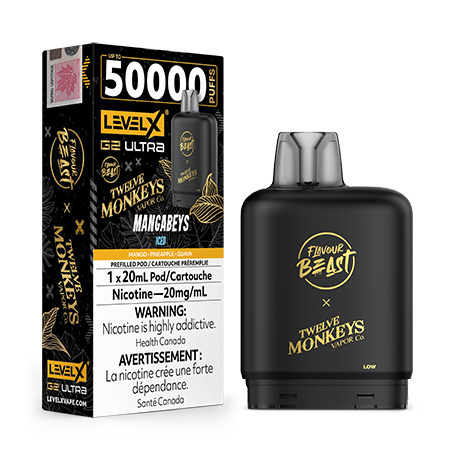 LevelX-G2-Ultra-Flavour-Beast-Beast-Mode-Max-2-Mangabeys-Toronto-GTA-Vaughan-Ontario-Canada-Wicks-and-Wires-Vape-Shoppe