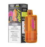 Mango Peach Nasty VPOD Versa X pod featuring juicy peach flavour with a smooth icy finish, designed for the Versa X device with a crystal-clear 20 mL pod.