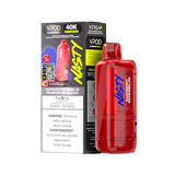 Raspberry Watermelon Nasty VPOD Versa X pod featuring a sweet blend of raspberry and watermelon for a bold, refreshing flavour, designed for the Versa X device with a crystal-clear 20 mL pod.