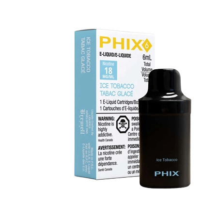 Phix-6-Pod-ICE-TOBACCO--Toronto-GTA-Vaughan-Ontario-Canada-Wicks-and-Wires-Vape-Shoppe