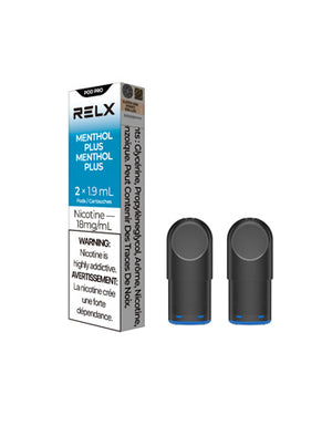 Menthol Plus Relx Pods by Relx Toronto GTA Vaughan Ontario Canada Wicks & Wires Vape Shoppe