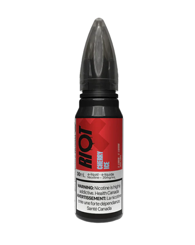 Riot X Salts Cherry Ice nic salt e-liquid bottle