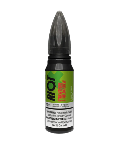 Riot X Salts Strawberry Melon Chew nic salt e-liquid bottle