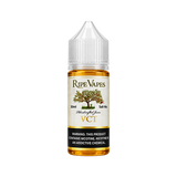 Ripe Vapes VCT Nic Salt A smooth tobacco flavour complemented by rich vanilla notes and a mellow, creamy finish.