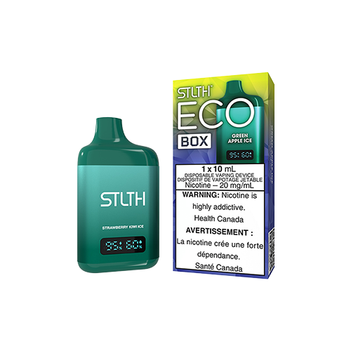 STLTH-ECO-BOX-DISPOSABLE-GREEN-APPLE-ICE-Toronto-GTA-Vaughan-Ontario-Canada-Wicks-and-Wires-Vape-Shoppe