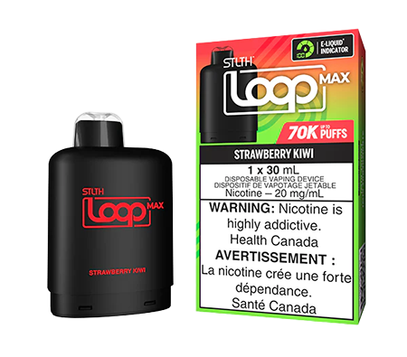 STLTH-LOOP-MAX-POD-STRAWBERRY-KIWI-Toronto-GTA-Vaughan-Ontario-Canada-Wicks-and-Wires-Vape-Shoppe