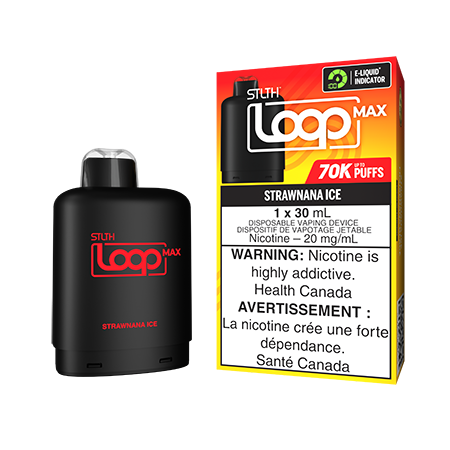 STLTH-LOOP-MAX-POD-STRAWNANA-ICE-Toronto-GTA-Vaughan-Ontario-Canada-Wicks-and-Wires-Vape-Shoppe