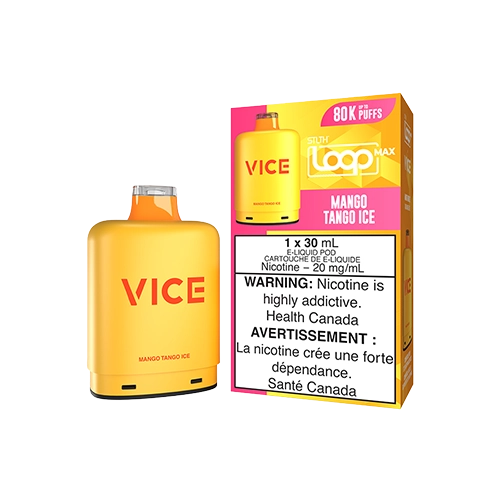 STLTH LOOP MAX x VICE Mango Tango Ice closed pod cartridge