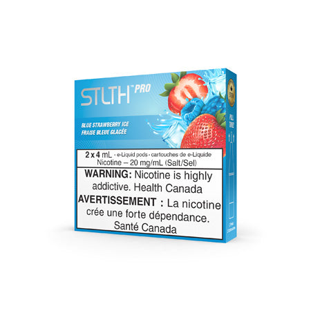 Blue Strawberry Ice by STLTH PRO Pods Toronto GTA Vaughan Ontario Canada Wicks & Wires Vape Shoppe