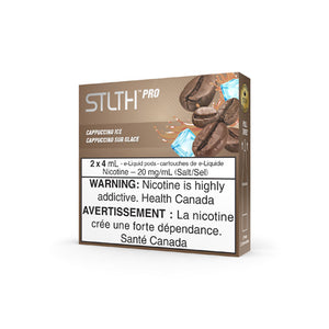 Cappuccino Ice by STLTH PRO Pods Toronto GTA Vaughan Ontario Canada Wicks & Wires Vape Shoppe