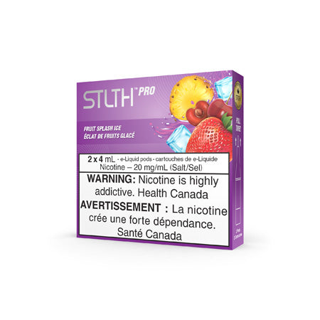 Fruit Splash Ice by STLTH PRO Pods Toronto GTA Vaughan Ontario Canada Wicks & Wires Vape Shoppe