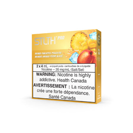 Mango Pineapple Peach Ice by STLTH PRO Pods Toronto GTA Vaughan Ontario Canada Wicks & Wires Vape Shoppe