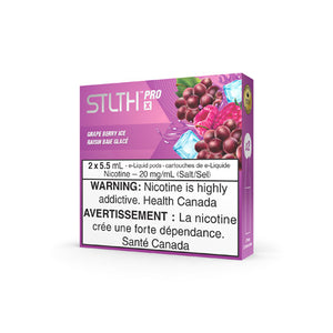Grape Berry Ice by STLTH PRO X Pods Toronto GTA Vaughan Ontario Canada Wicks & Wires Vape Shoppe