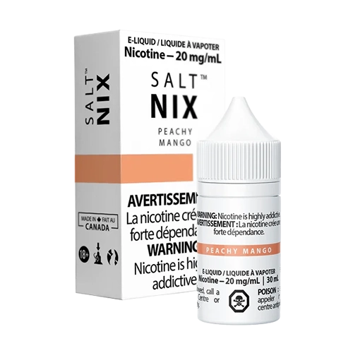Peachy Mango by Salt Nix  Toronto GTA Vaughan Ontario Canada Wicks & Wires Vape Shoppe