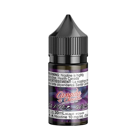Slayer Salt by Canada E-Clouds Toronto GTA Vaughan Ontario Canada Wicks & Wires Vape Shoppe