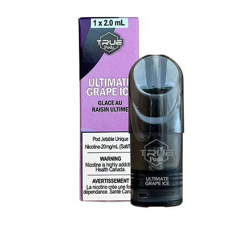 Ultimate Grape Ice True Podz Toronto GTA Vaughan Ontario Canada Wicks & Wires Vape Shoppe