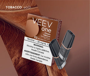 Classic Tobacco by VEEV One Toronto GTA Vaughan Ontario Canada Wicks & Wires Vape Shoppe