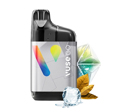 Clear Tobacco Ice by Vuse Go 5000  Toronto GTA Vaughan Ontario Canada Wicks & Wires Vape Shoppe