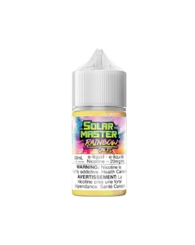 Rainbow by Solar Master Salts Toronto GTA Vaughan Ontario Canada Wicks & Wires Vape Shoppe