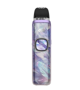 UWELL Caliburn G5 Aurora Feathers pod kit with 1600mAh battery, HD display, and GPP Alpha pod technology.