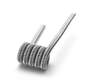 Staggered Fused Clapton Coils (Kanthal/Nichrome 80)  by Definitive (6) Toronto Ontario Canada Wicks & Wires Vape Shoppe
