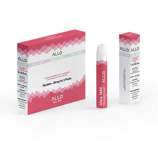 ALLO-ULTRA-1600-LYCHEE-WATERMELON-STRAWBERRY-Toronto-GTA-Vaughan-Ontario-Canada-Wicks-and-Wires-Vape-Shoppe