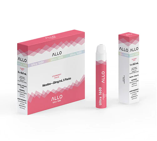 ALLO-ULTRA-1600-Strawberry-Toronto-GTA-Vaughan-Ontario-Canada-Wicks-and-Wires-Vape-Shoppe