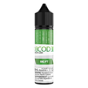 Big Ft by Decoded Toronto GTA Vaughan Ontario Canada Wicks & Wires Vape Shoppe