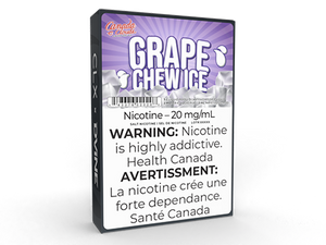 Grape Chew Ice CLX Pods by CLX Toronto GTA Vaughan Ontario Canada Wicks & Wires Vape Shoppe