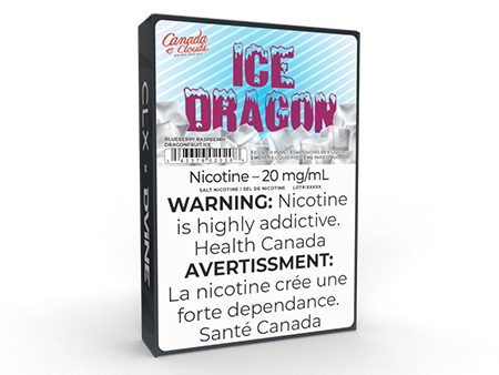Ice Dragon Slayer CLX Pods by CLX Toronto GTA Vaughan Ontario Canada Wicks & Wires Vape Shoppe