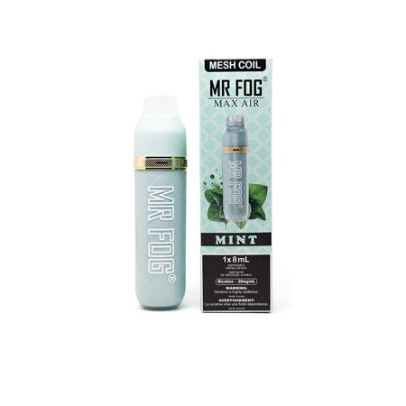 Mint by Mr Fog Disposable Toronto GTA Vaughan Ontario Canada Wicks & Wires Vape Shoppe