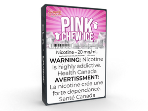 Pink Chew Ice CLX Pods by CLX Toronto GTA Vaughan Ontario Canada Wicks & Wires Vape Shoppe