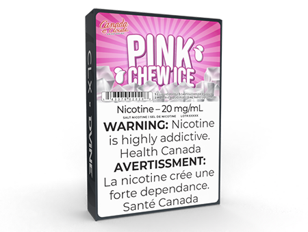 Pink Chew Ice CLX Pods by CLX Toronto GTA Vaughan Ontario Canada Wicks & Wires Vape Shoppe