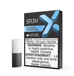 Blue Lemon Ice STLTH X Pods by STLTH  Toronto GTA Vaughan Ontario Canada Wicks & Wires Vape Shoppe