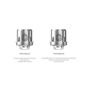 Replacement Coils for the TFV8 X-Baby (Baby Beast Brother) Tank by SmokTech Toronto Ontario Canada Wicks & Wires Vape Shoppe