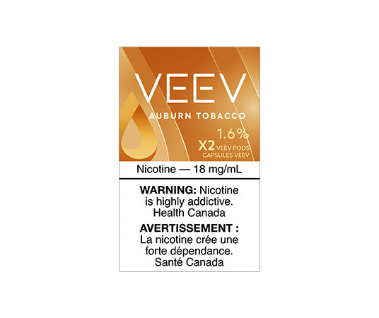 Auburn Tobacco by VEEV Toronto GTA Vaughan Ontario Canada Wicks & Wires Vape Shoppe